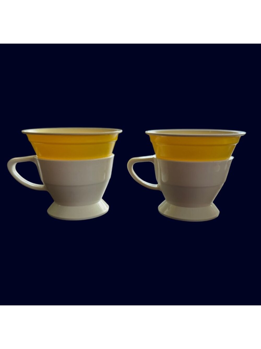 Vintage Solo Cozy Cup Holders MCM Retro Drinkware Bright Colors